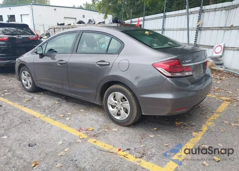 2013 Honda Civic Lx from USA, damaged, VIN 19XFB2F51DE053807
